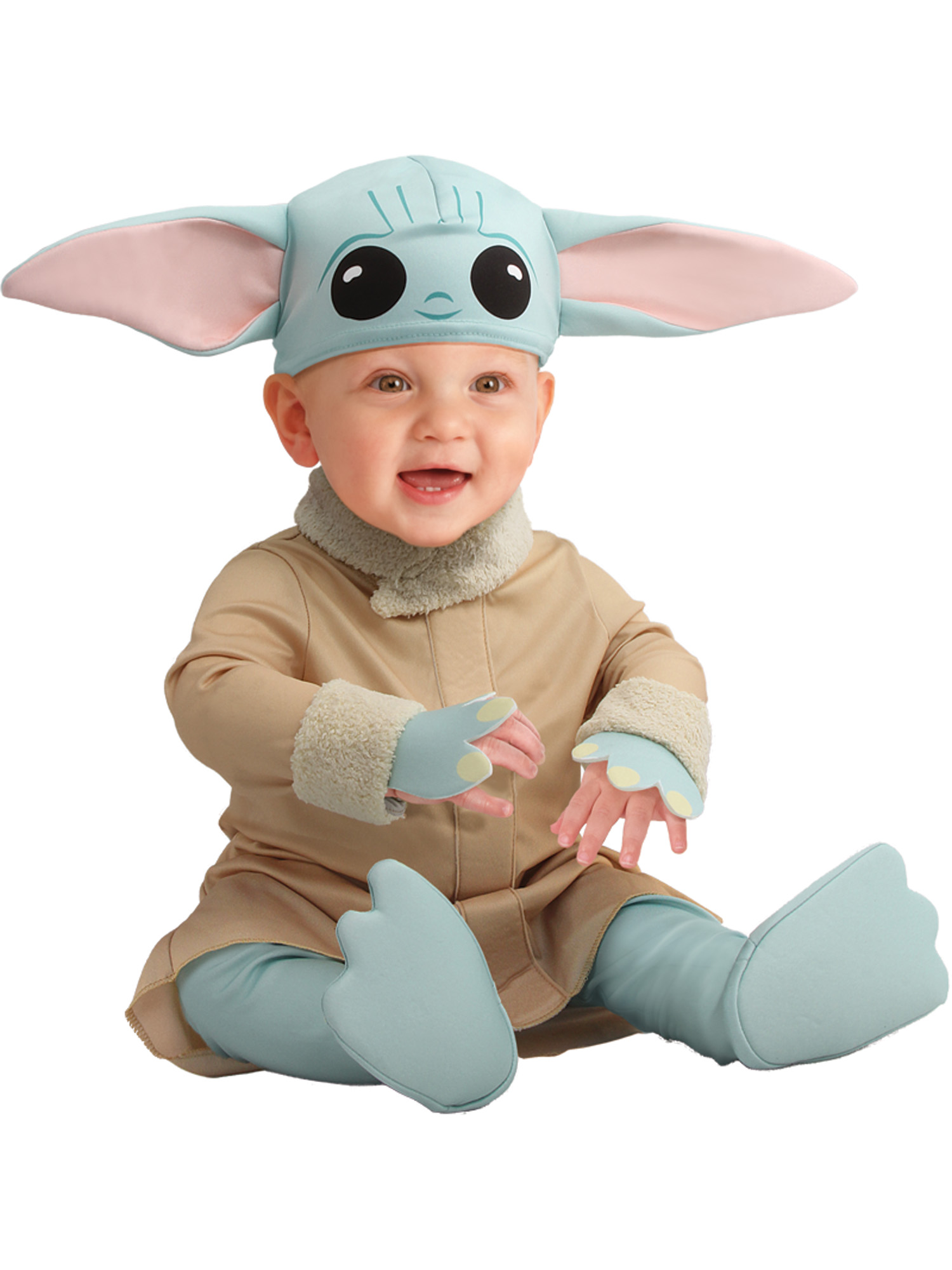 Rubies Dětský kostým pro nejmenší - Mandalorian Baby Yoda Velikost nejmenší: 0 - 6 měsíců