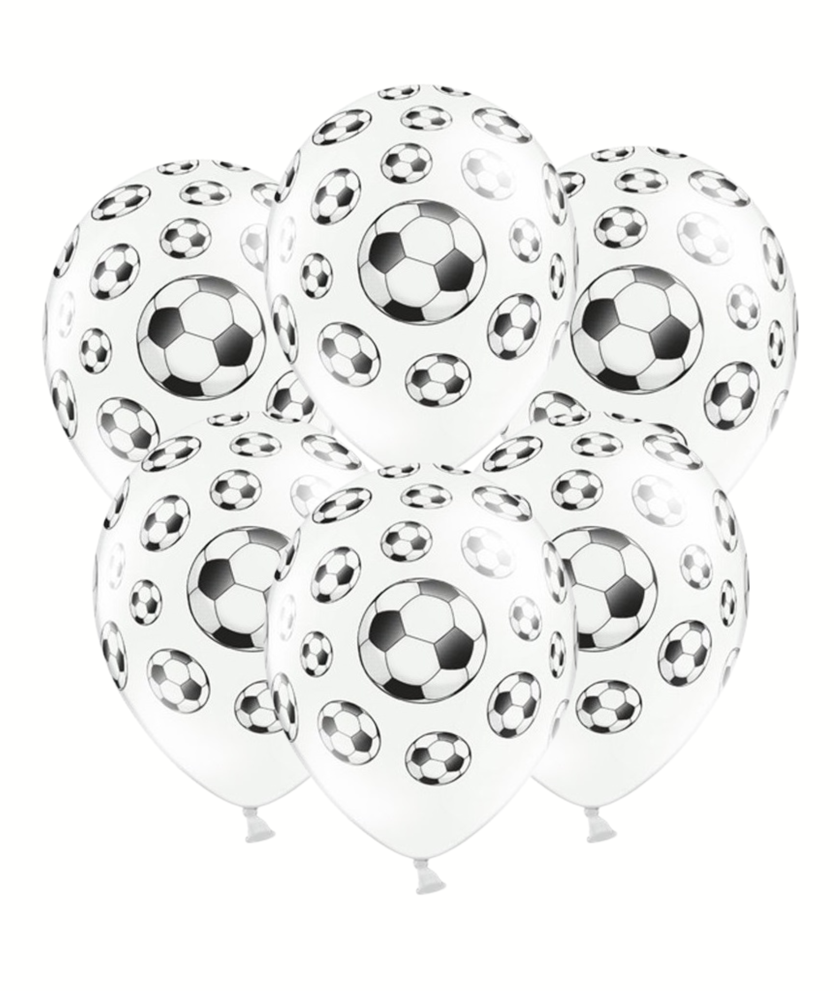 Levně PartyDeco Balón - Fotbal 50 ks