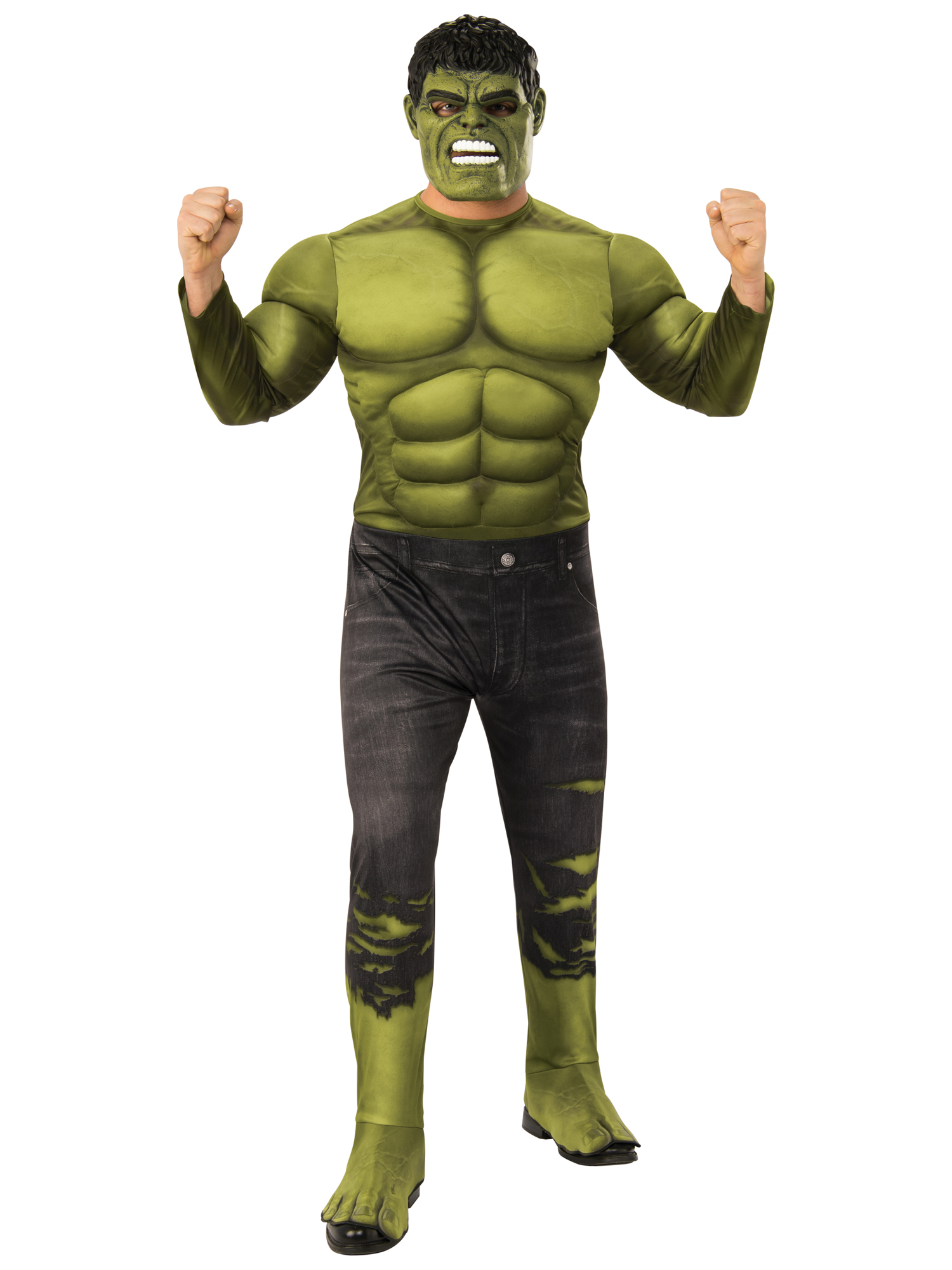 Levně Rubies Pánský kostým - Hulk Deluxe Avengers