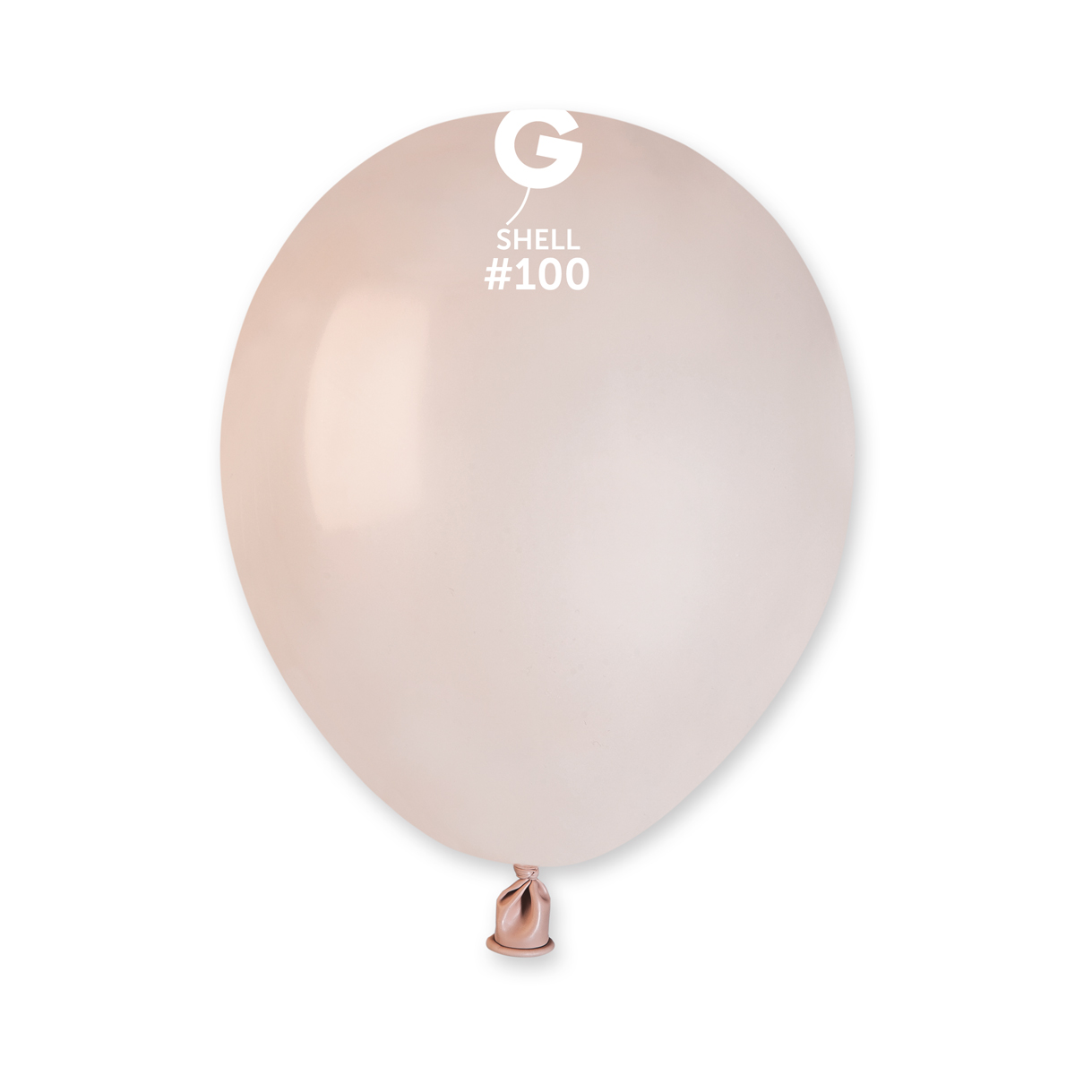 Levně Gemar Balónek pastelový shell růžový 13 cm