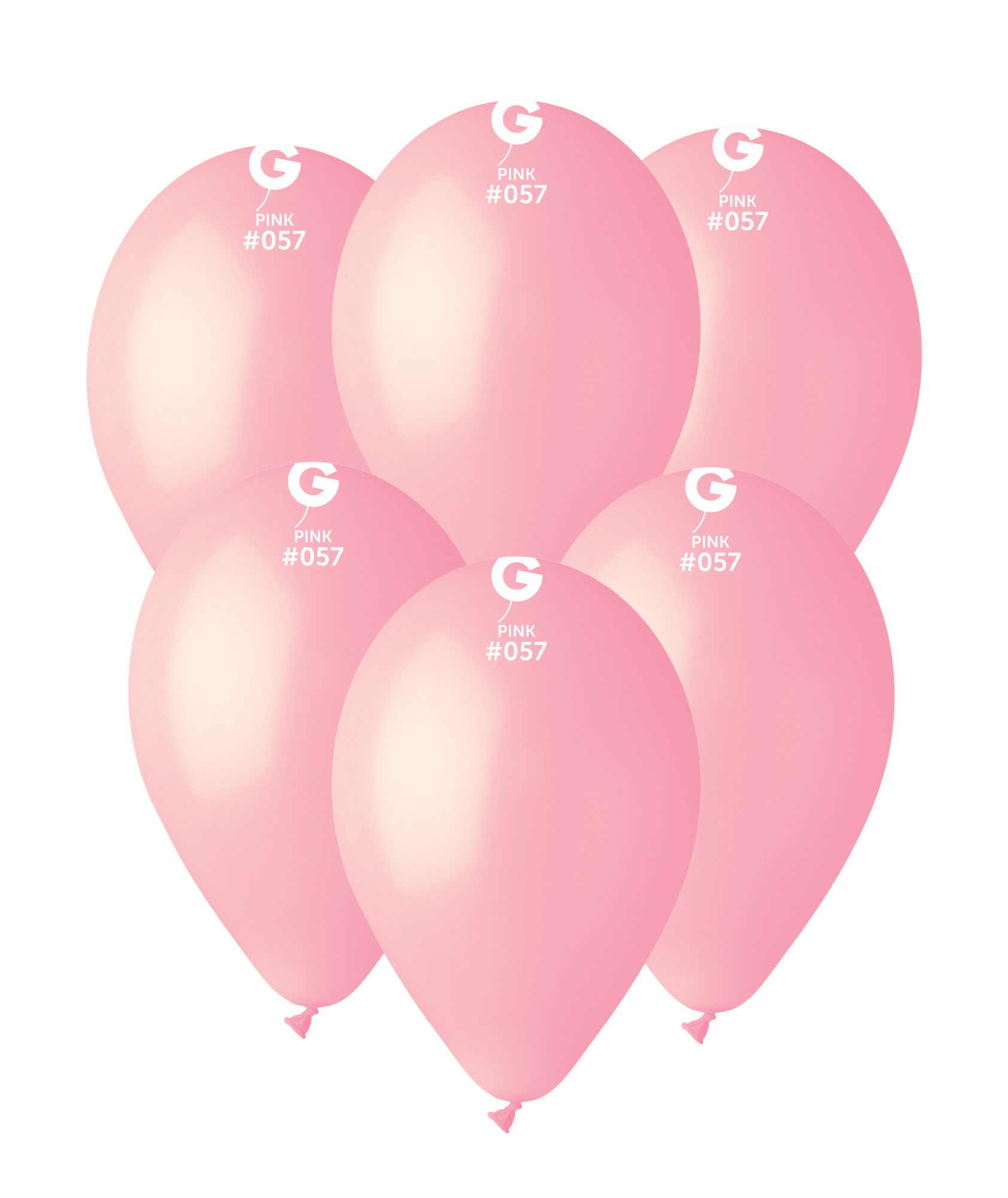 Gemar Balónek pastelový - růžový 30 cm 100 ks