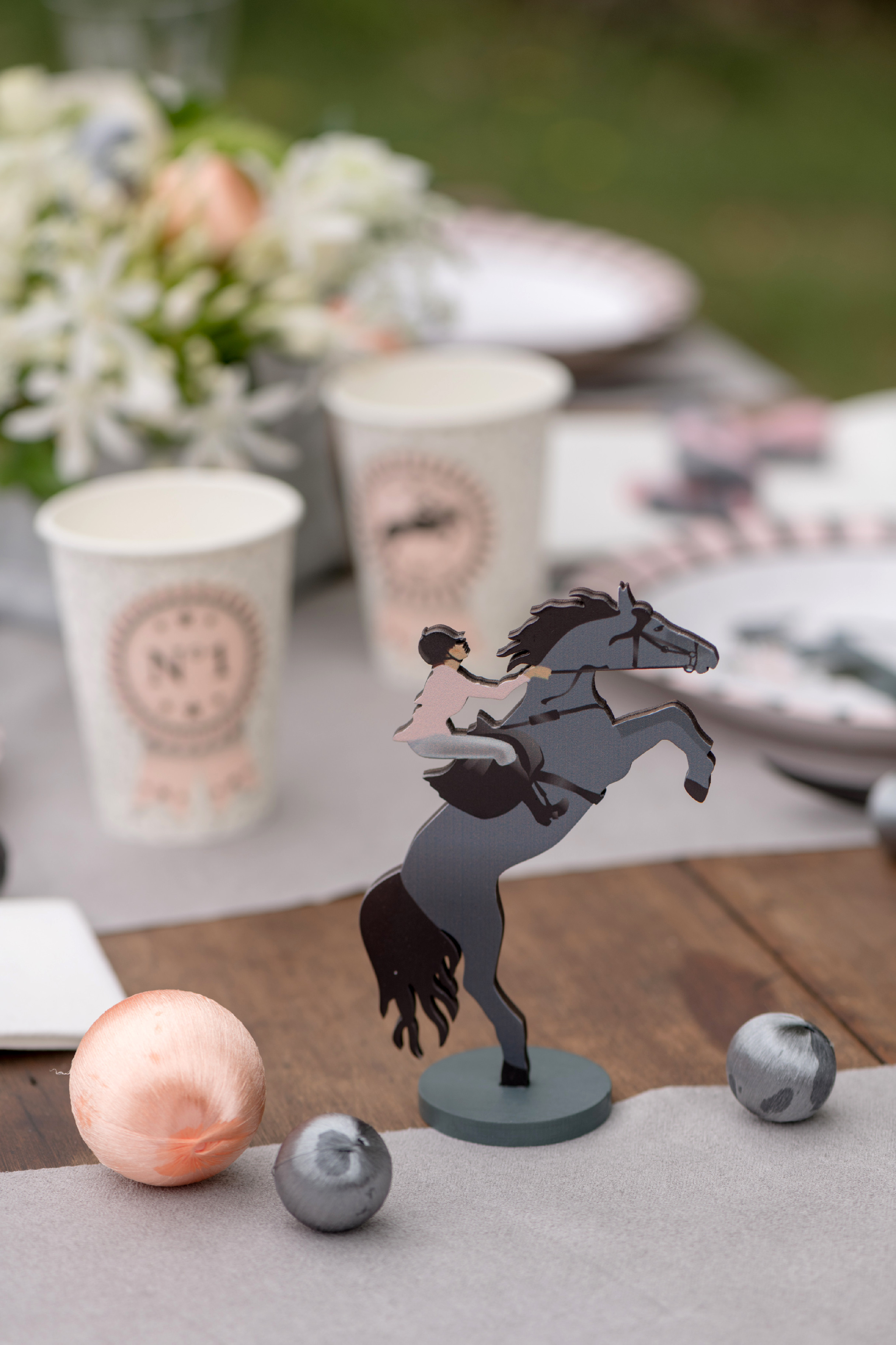 Levně Santex Dekorace na stůl - Jezdec na koni
