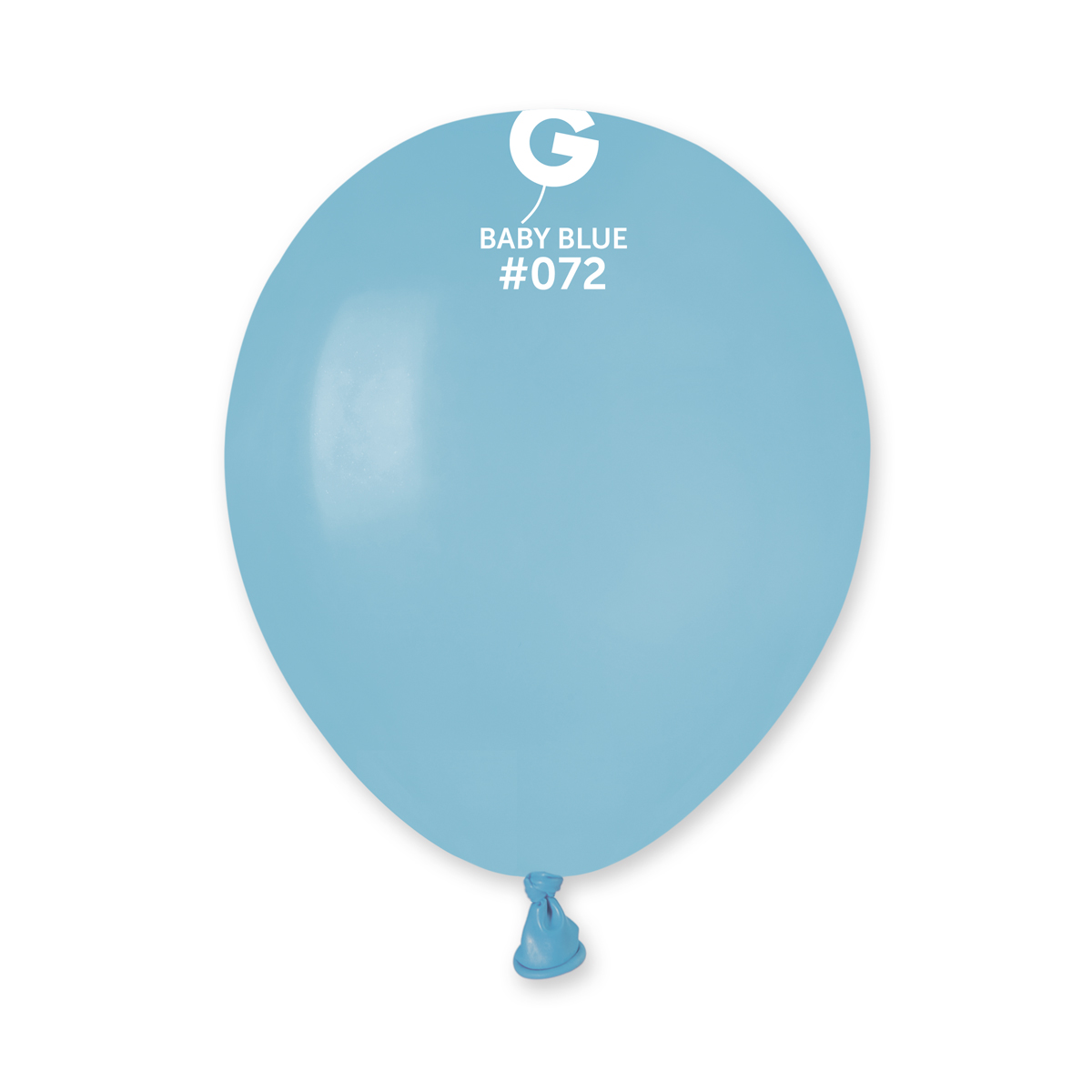 Gemar Balónek pastelový baby modrý 13 cm 100 ks