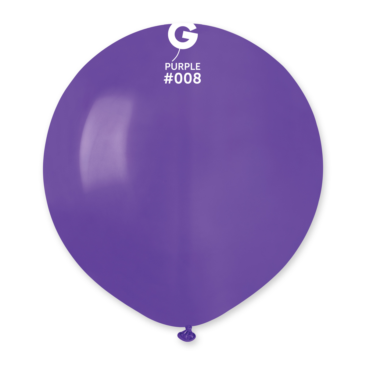 Levně Gemar Balón pastelový tmavě fialový 48 cm 25 ks
