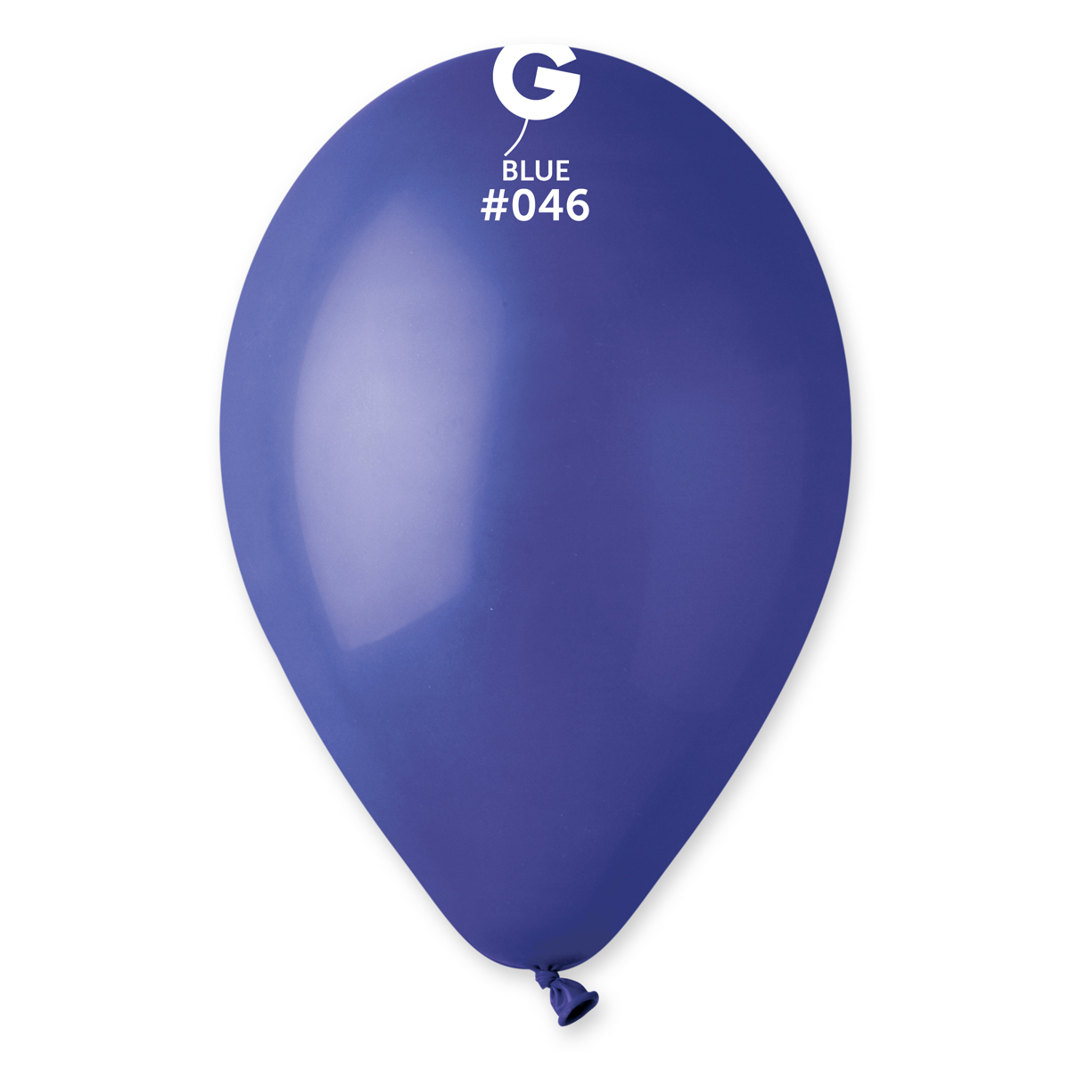 Levně Gemar Balónek pastelový chrpově modrý 26 cm 100 ks