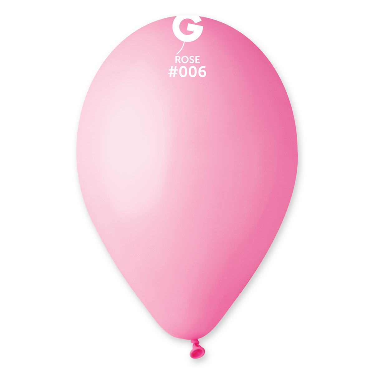 Levně Gemar Balónek pastelový růžový 30 cm 100 ks