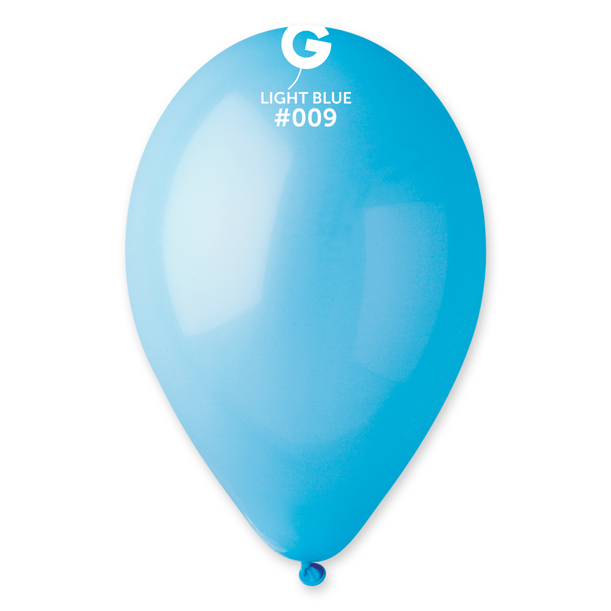 Levně Gemar Balónek pastelový světle modrý 30 cm 100 ks