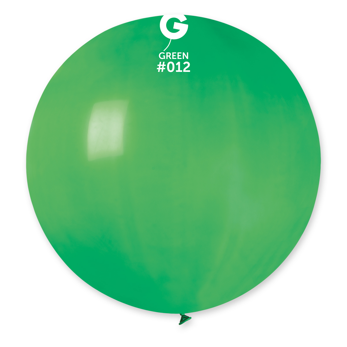 Levně Gemar Kulatý metalický balonek 80 cm zelený 25 ks