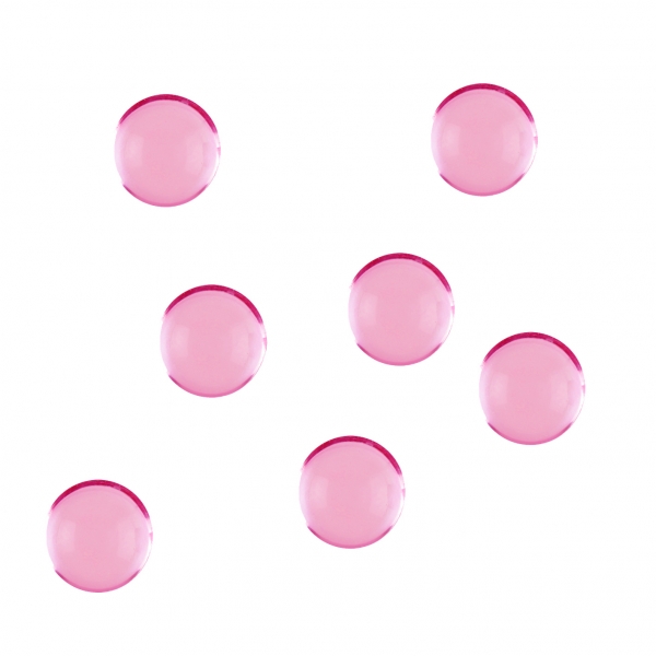 Levně Santex Dekorační perly - 300 ks Barva: Růžová