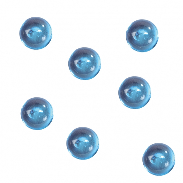 Levně Santex Dekorační perly - 300 ks Barva: Modrá