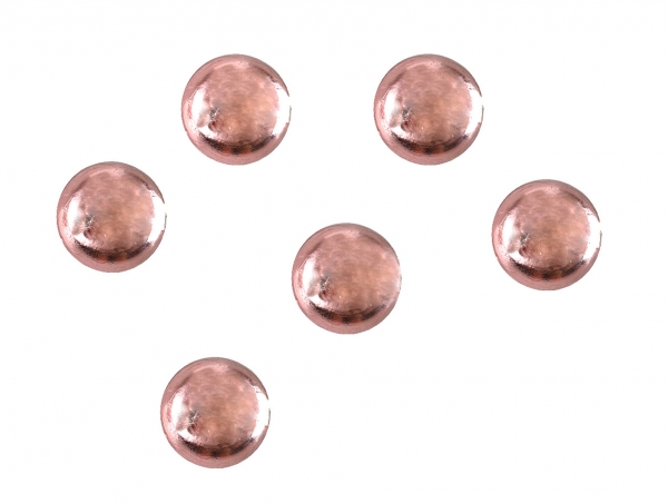 Santex Perly - Metalické 300 ks Barva: růžově zlatá