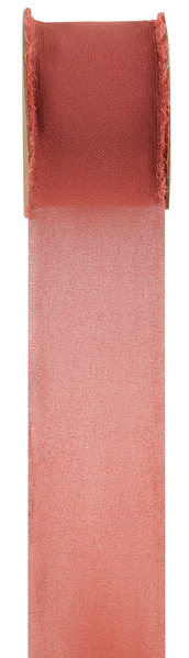 Levně Santex Stuha - Krep 40 mm x 500 cm Barva: Oranžová
