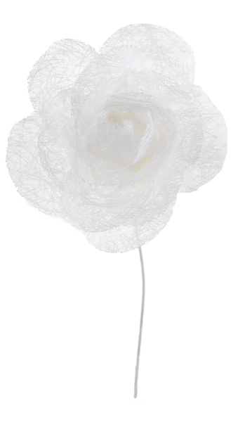 Santex Umělá dekorace - Růže Barva: Bílá