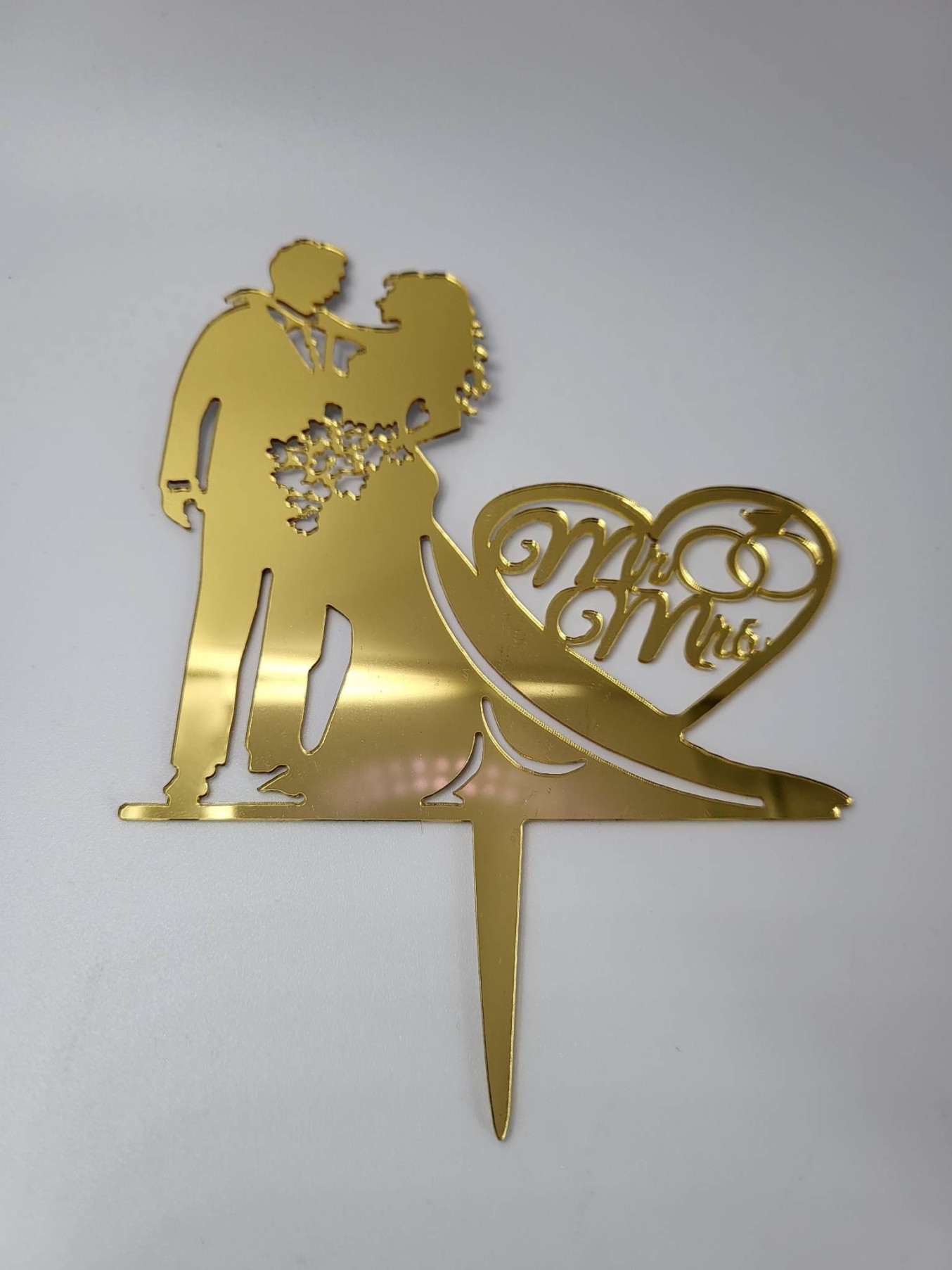 Loranc Zápich - Mr & Mrs svatební pár zlatý