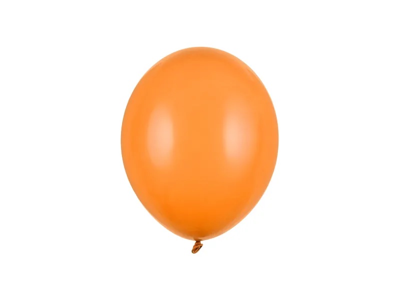 PartyDeco Balón pastelový oranžový 23 cm