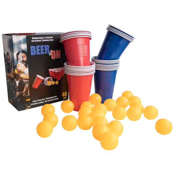 Levně Amscan Sada na Beer Pong - 24 sklenic