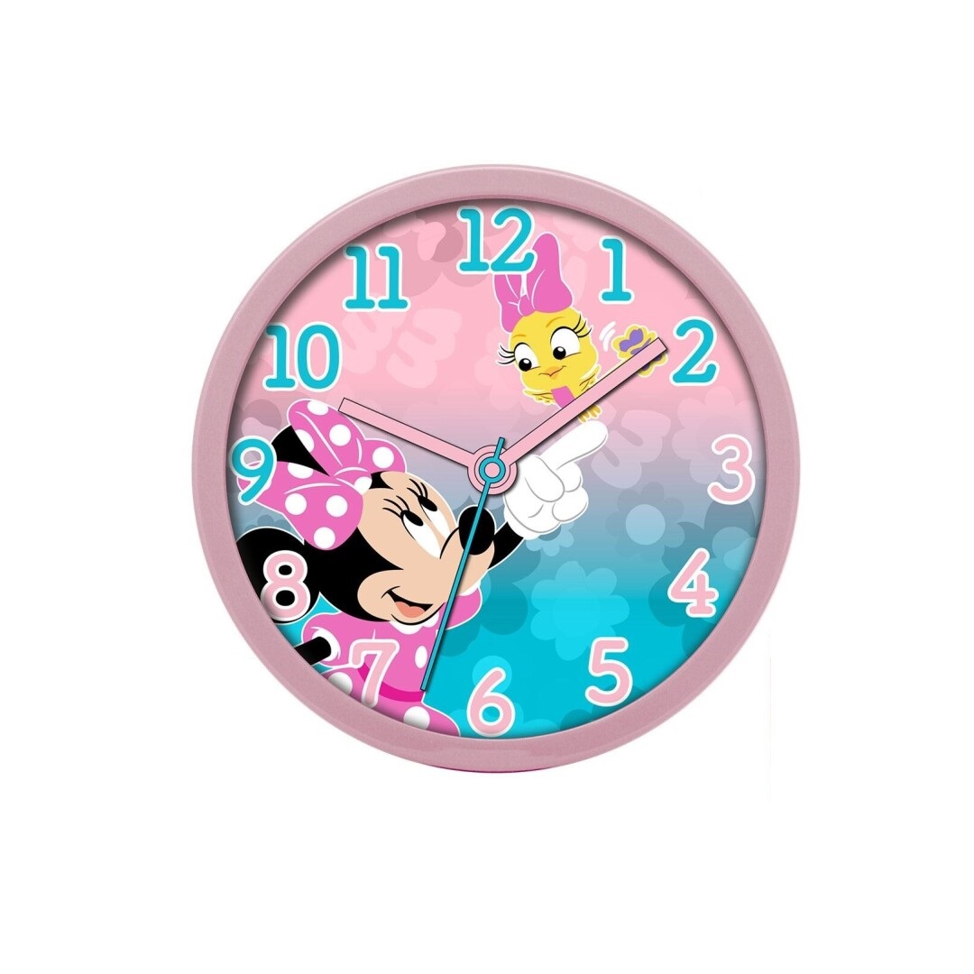 Levně Kids Licensing Nástěnné hodiny - Minnie Mouse