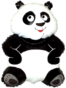 Levně Godan Balón Panda