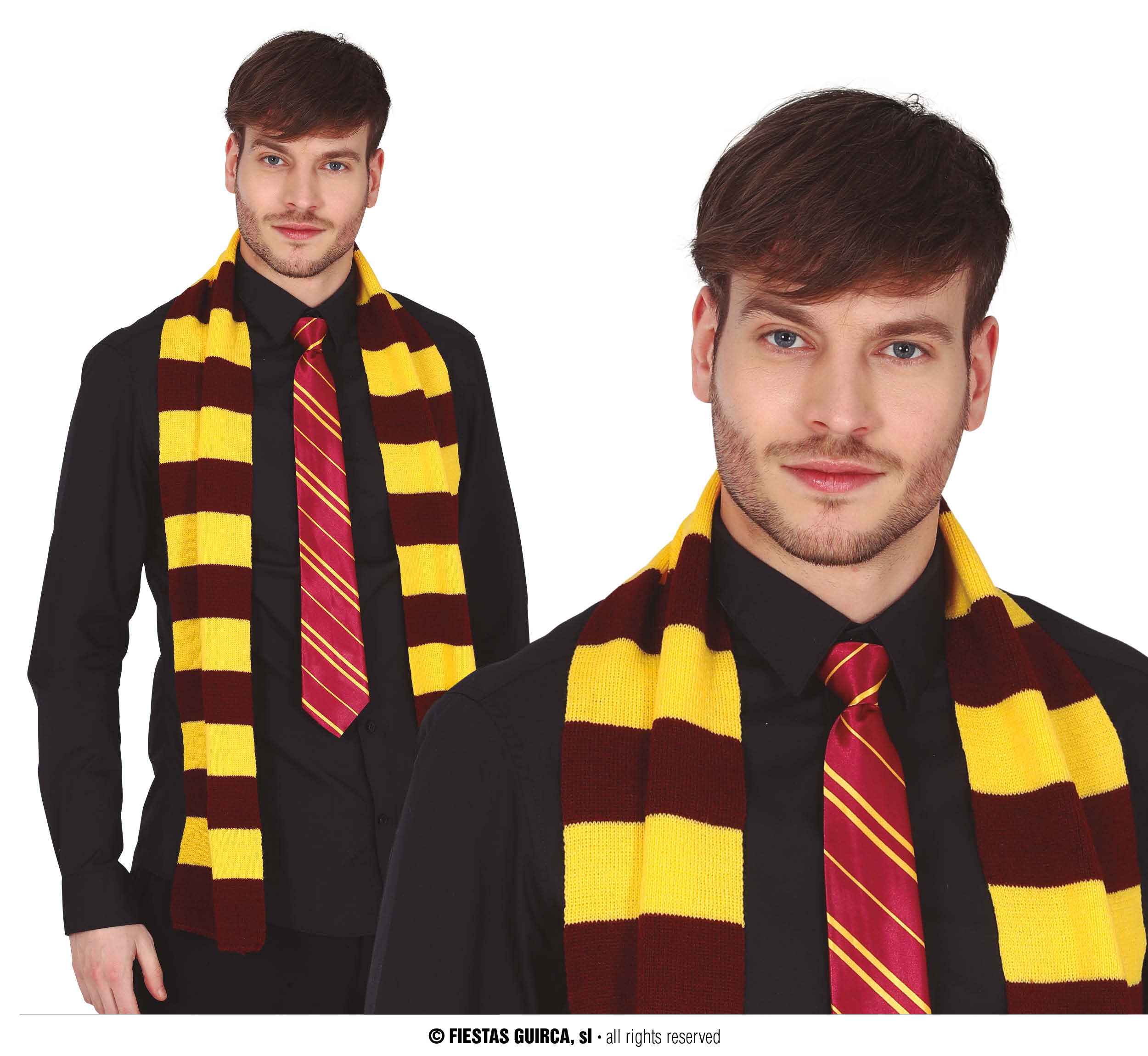 Levně Guirca Šála Harry Potter - Nebelvír