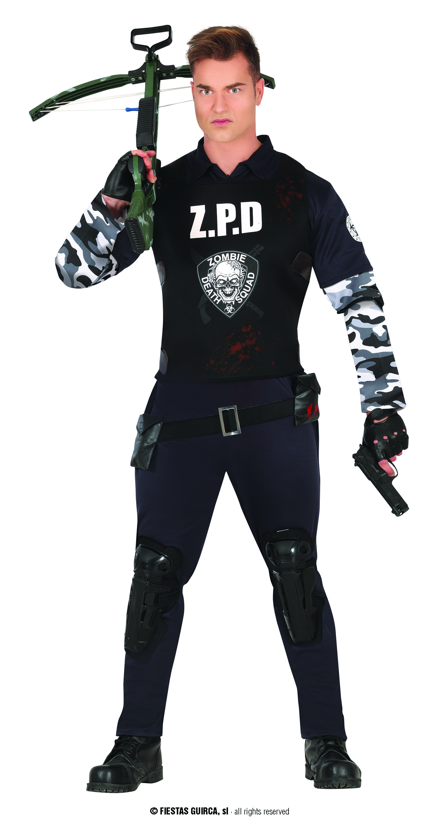 Levně Guirca Pánský kostým - Zombie policista