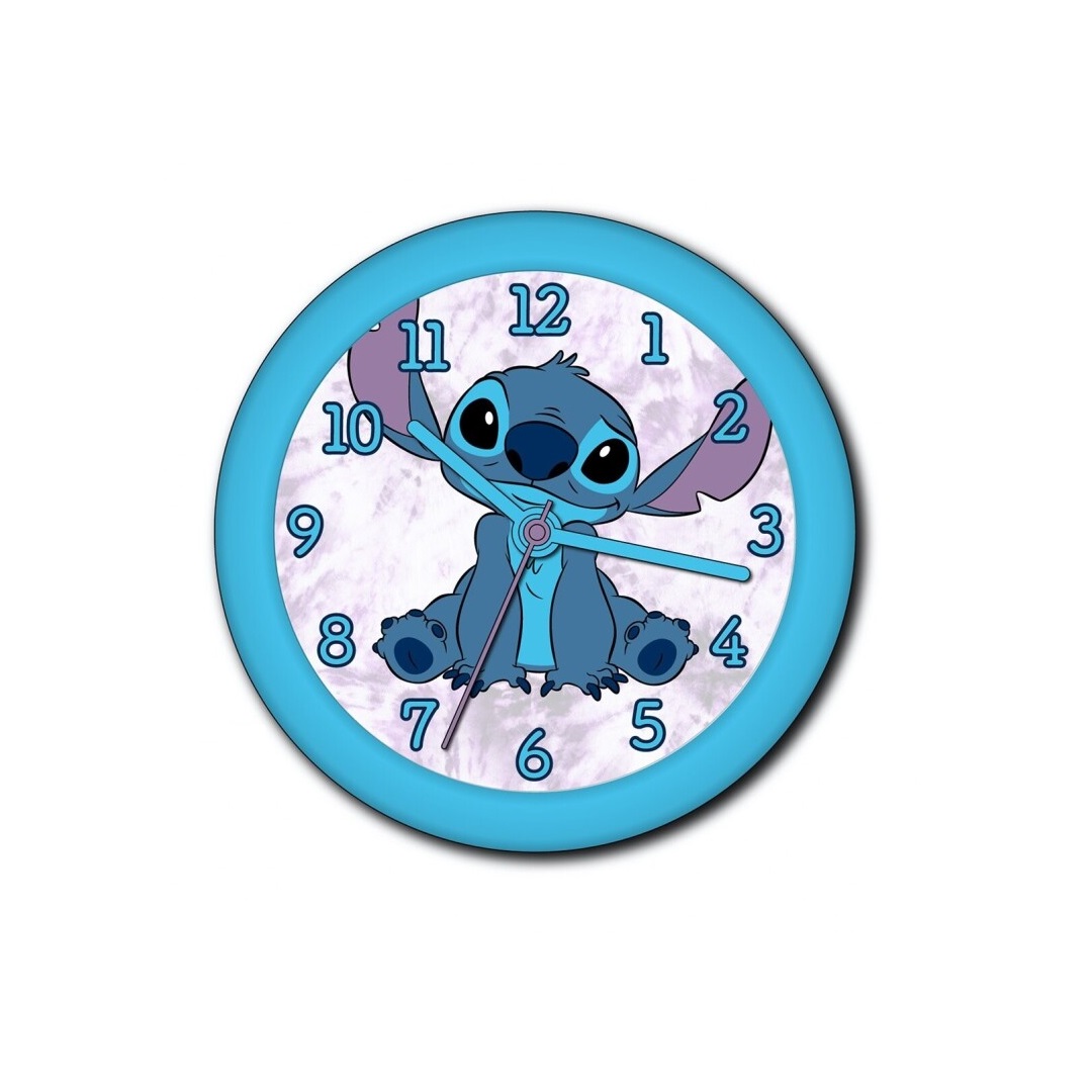 Levně Kids Licensing Nástěnné hodiny - Stitch