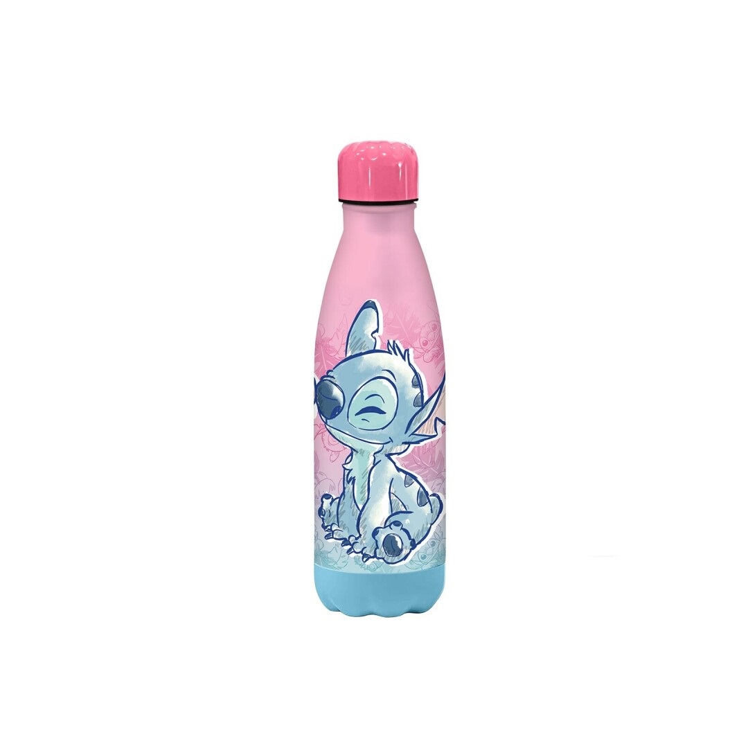Levně Kids Licensing Kovová láhev- Stitch