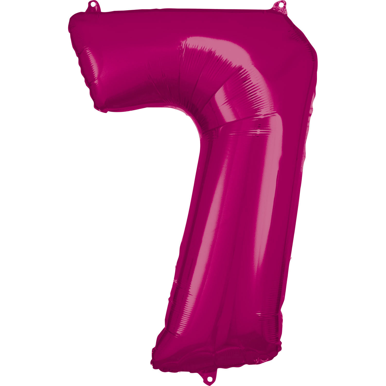 Amscan Balónek fóliový narozeninové číslo 7 - růžový 86 cm