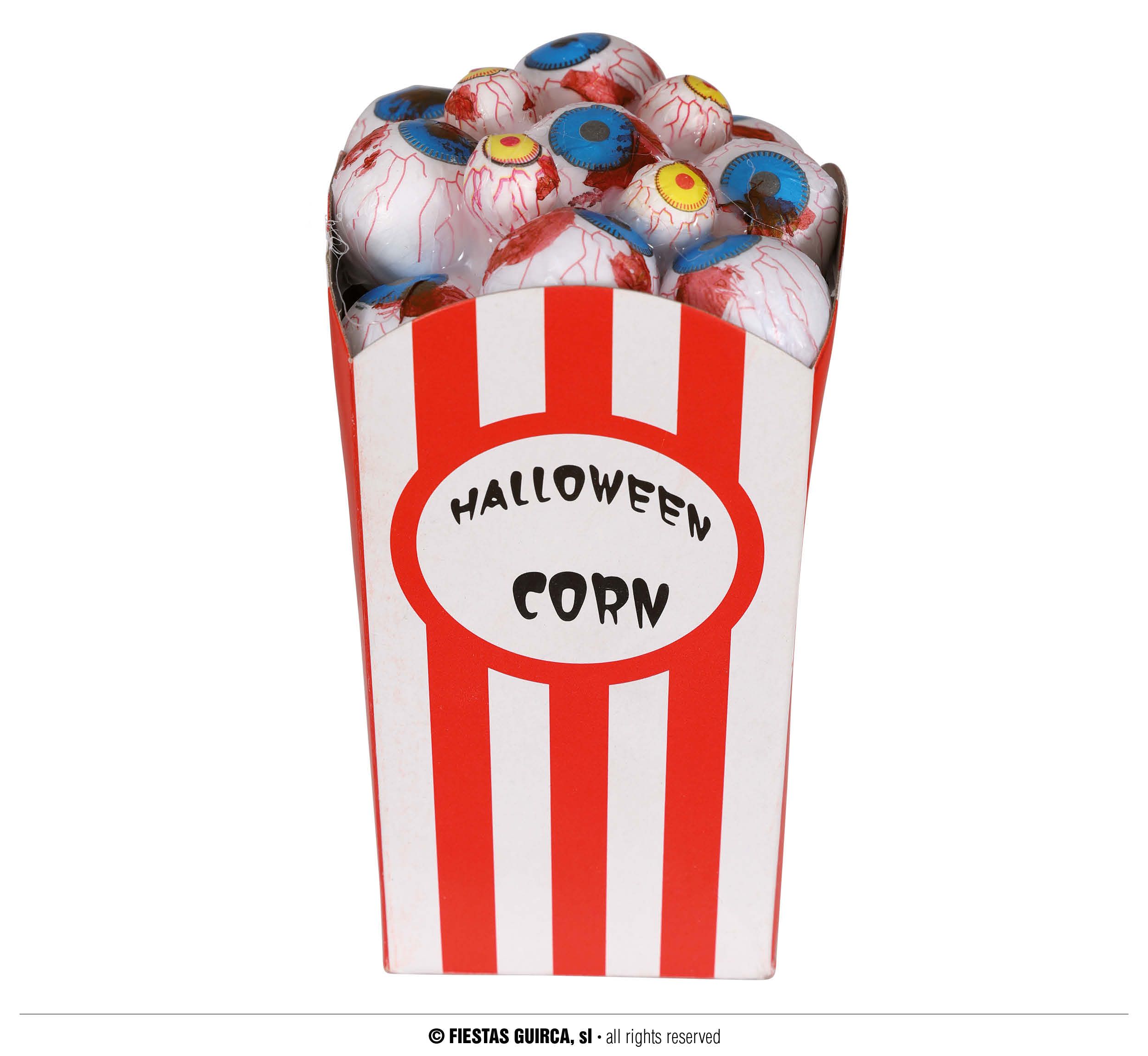 Levně Guirca Popcorn krabica s očami 9 x 8 x 16 cm