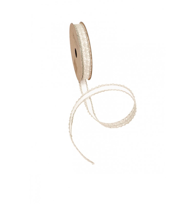 Levně Chaks Samolepiaca ozdobná stuha - Ivory 1 cm x 2 m