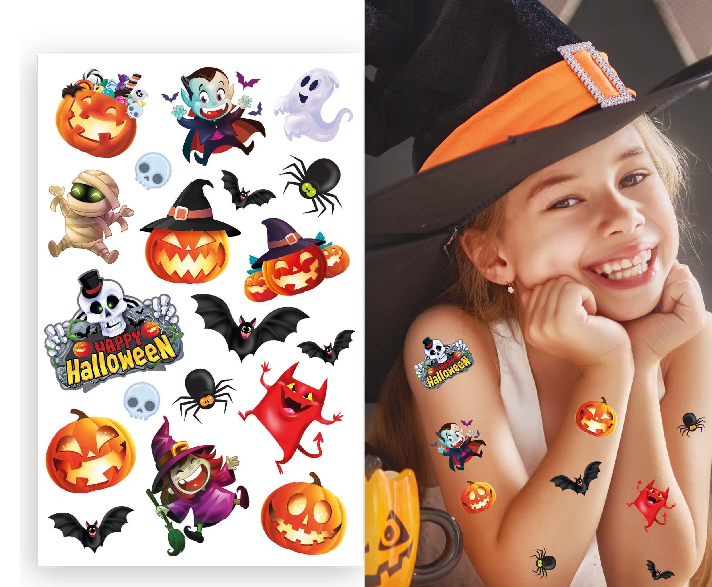 Levně Guirca Sada dětských Halloweenských tetování