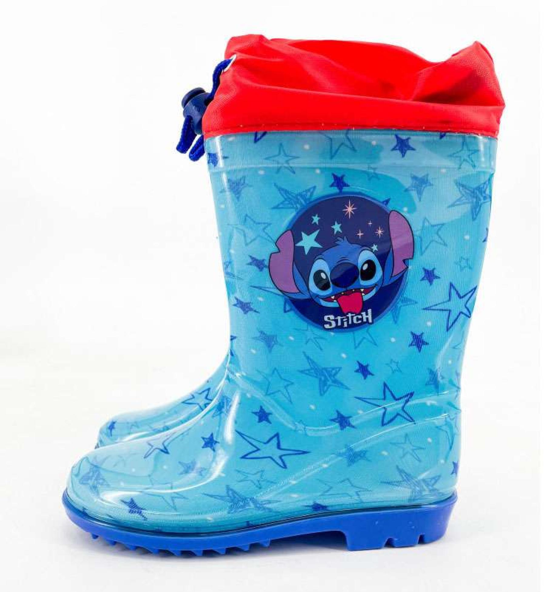 Levně Podmix Dětské holínky modré - Lilo & Stitch Obuv: 24