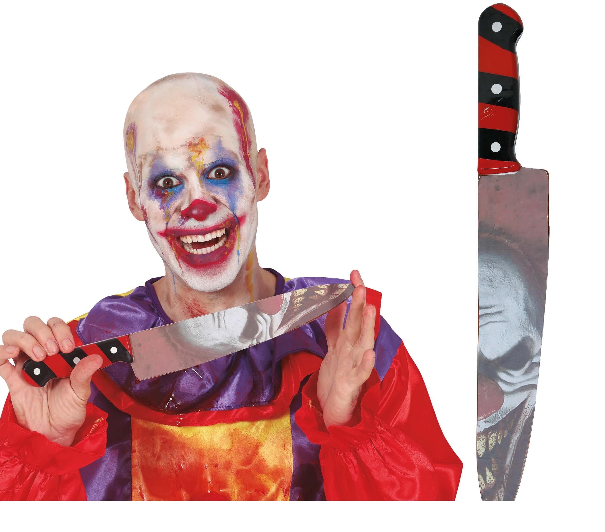 Levně Guirca Nůž - Klaun 37 cm