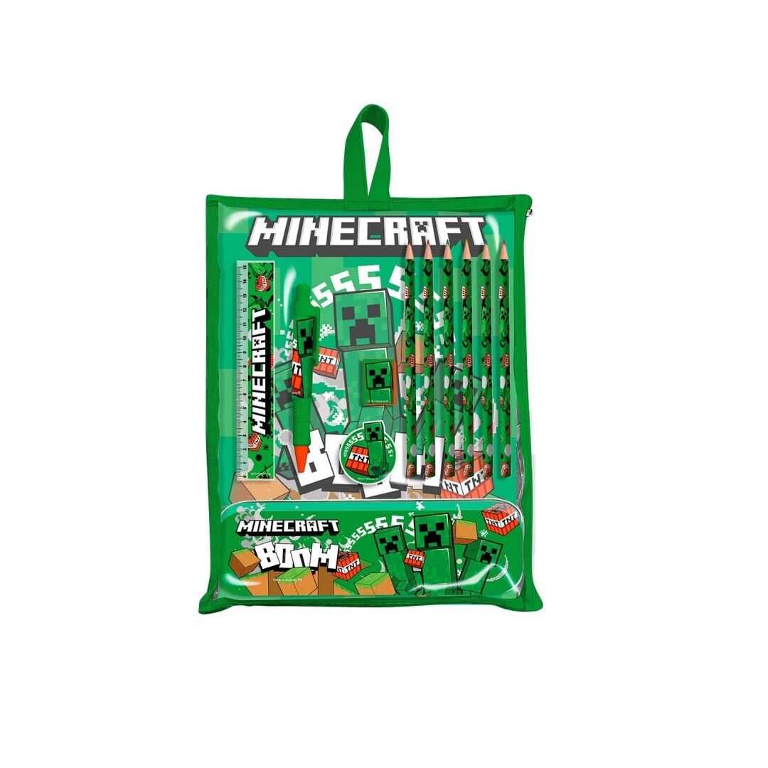 Levně Kreslící sada v pouzdře - Minecraft