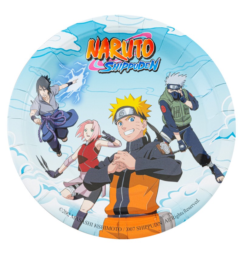 Levně Talíře - Naruto 23 cm