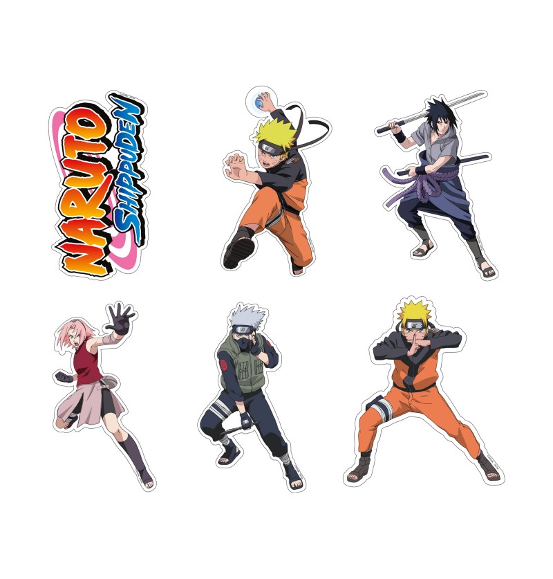 Levně Konfety - Naruto mix 24 ks