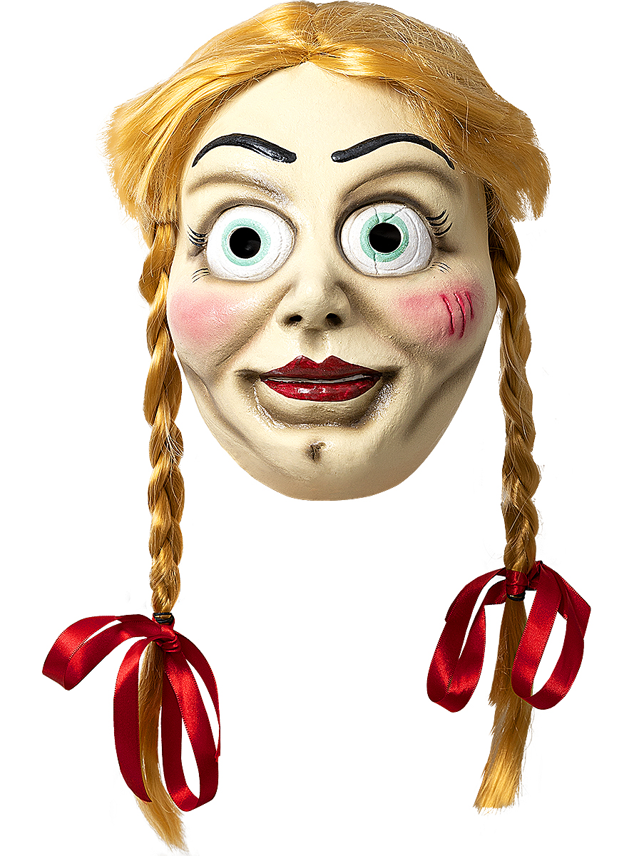 Levně Latexová maska ​​- Annabelle