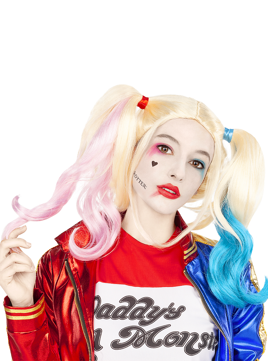 Levně Paruka Harley Quinn - Suicide squad