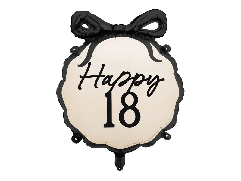 Levně Fóliový balón - Happy ''18''