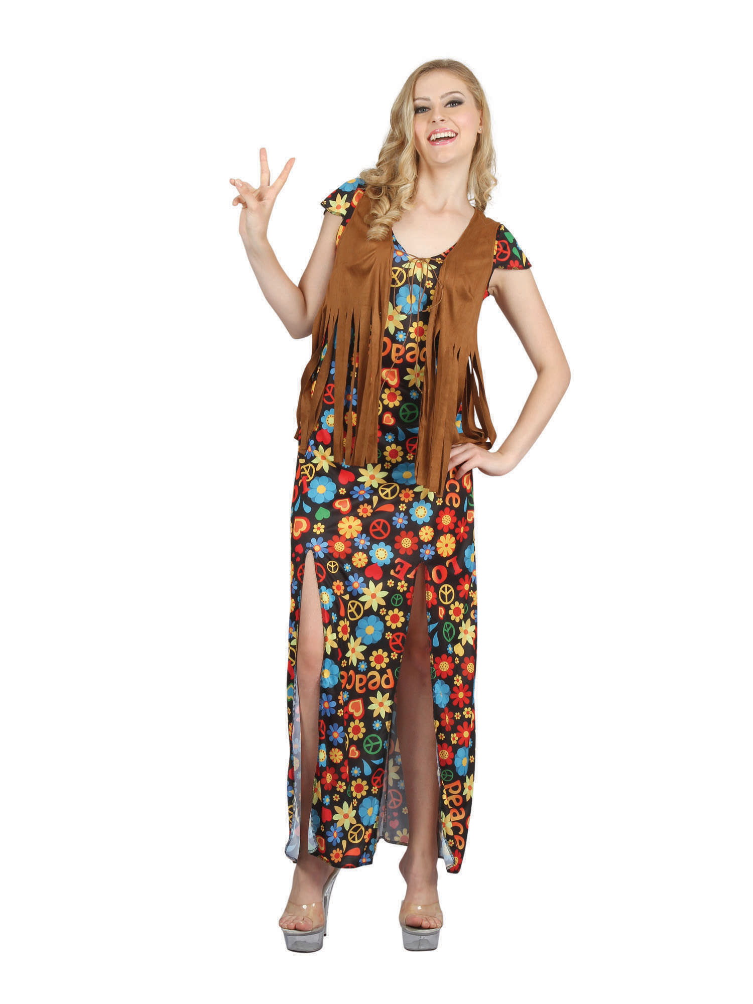 Levně Dámský hippie kostým