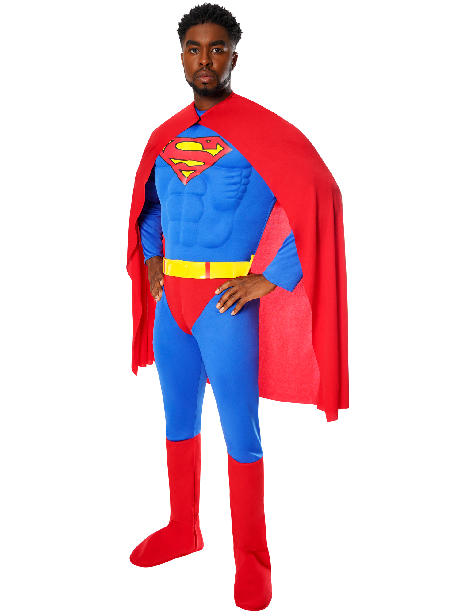 Levně Pánský svalnatý kostým - Superman
