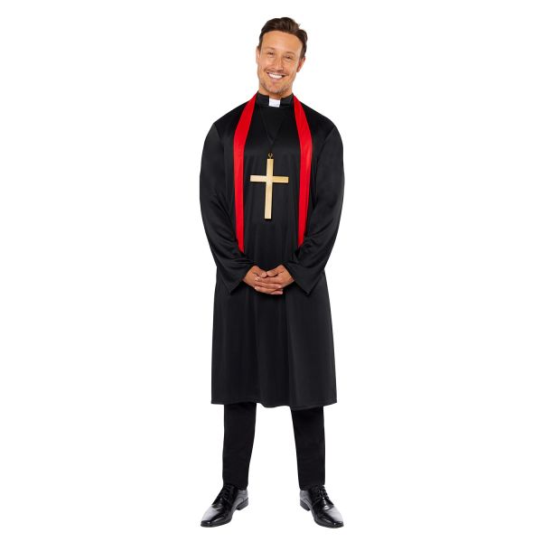 Levně Pánský elegantní kostým - Kněz