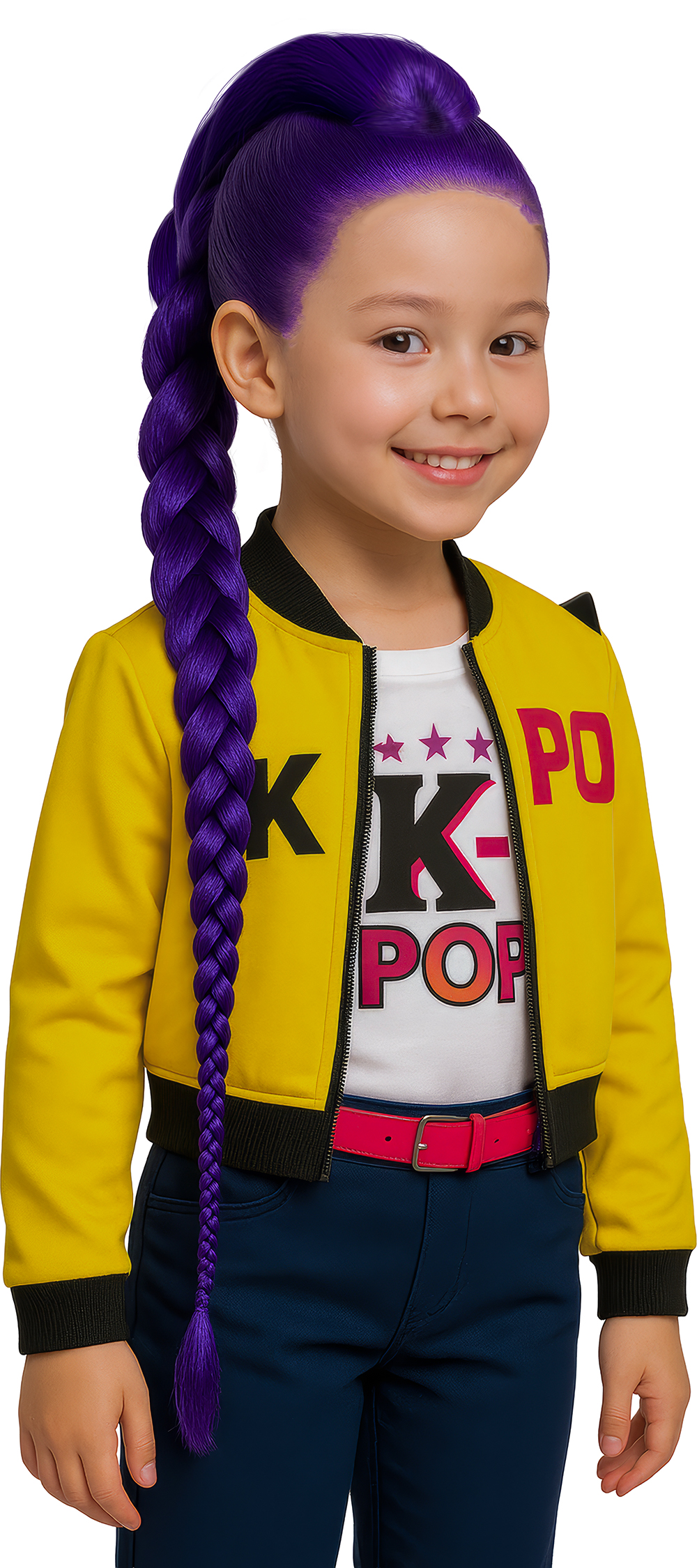 Dívčí paruka K-POP - Rumi