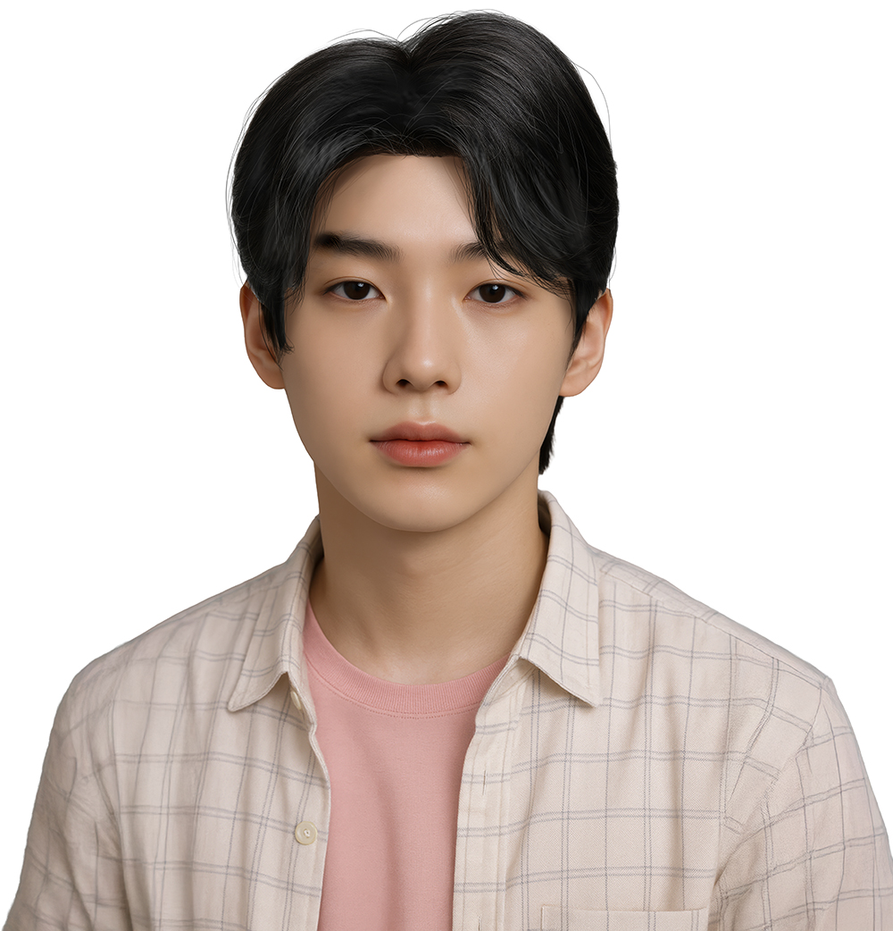 Levně Pánská paruka KPOP - Jinu