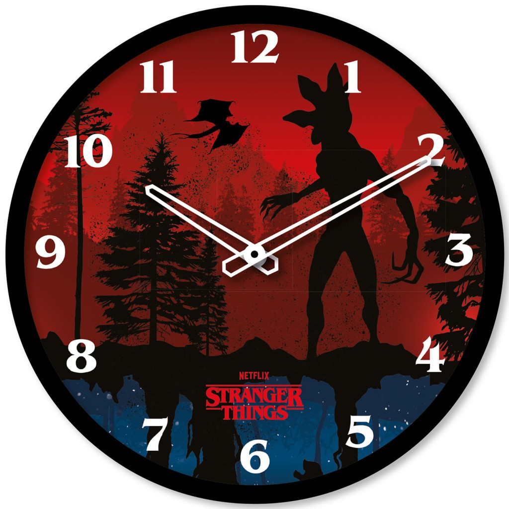Levně Nástěnné hodiny - Stranger Things 25 cm