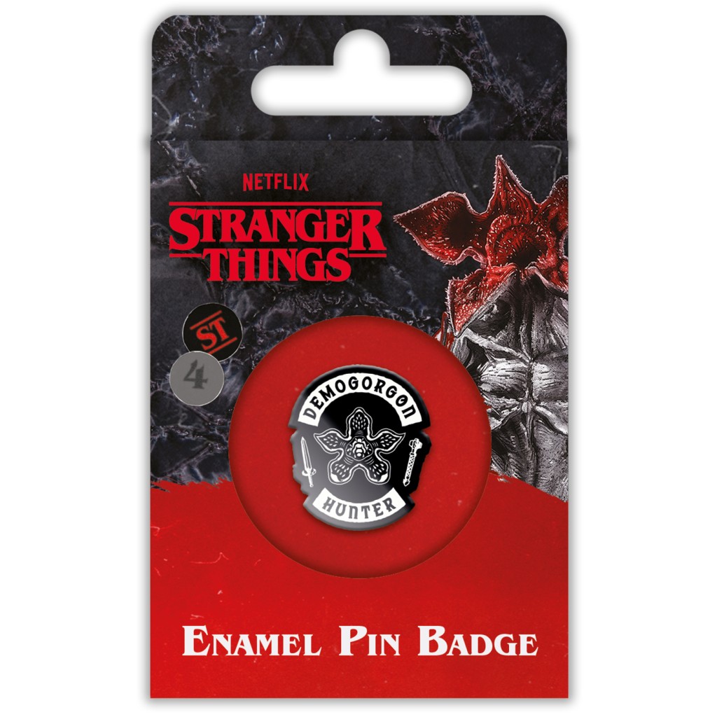 Levně Odznak Demogorgon Hunter - Stranger Things