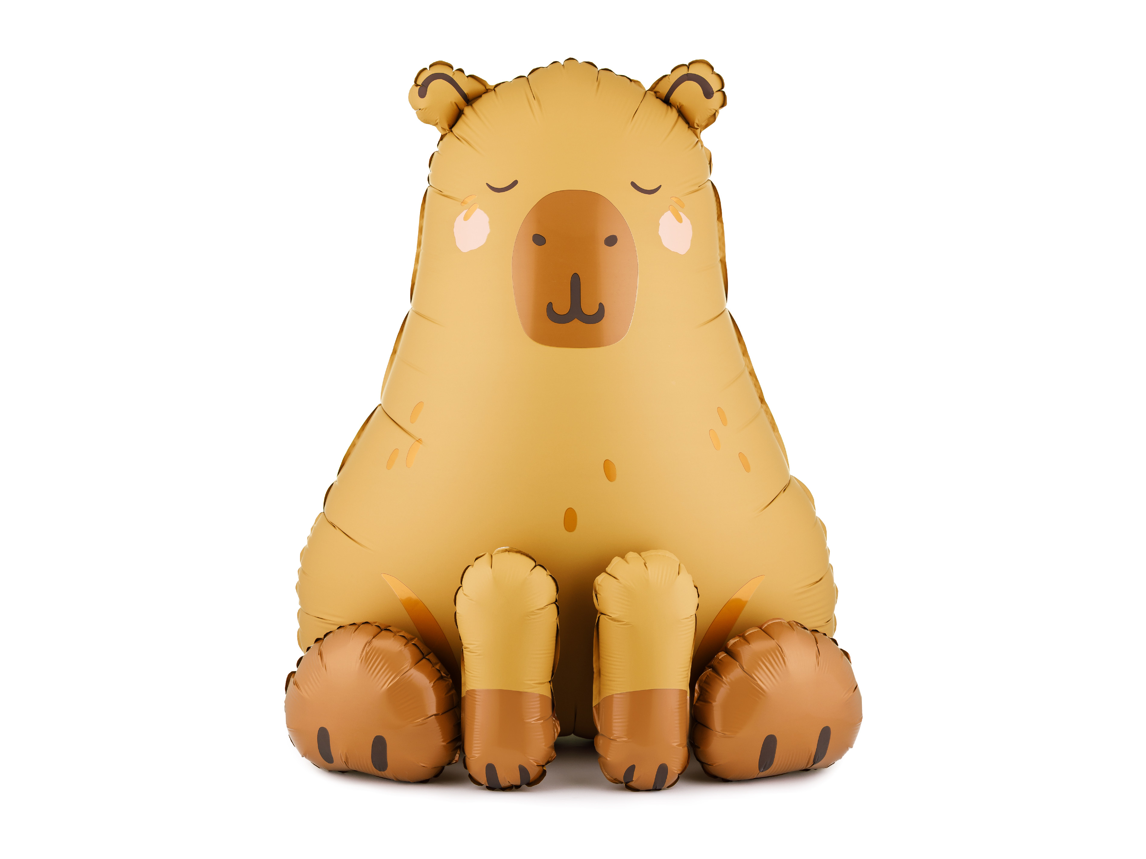 Levně Samostojící fóliový balón - Capybara 63 x 80 cm