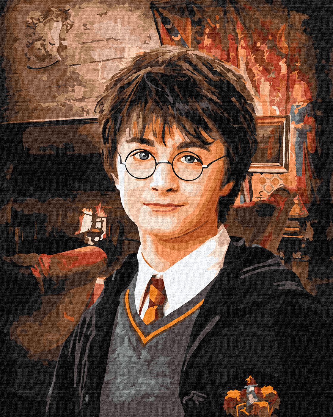 Levně Malování podle čísel - Harry Potter ©Warner Bros. 40 x 50 cm
