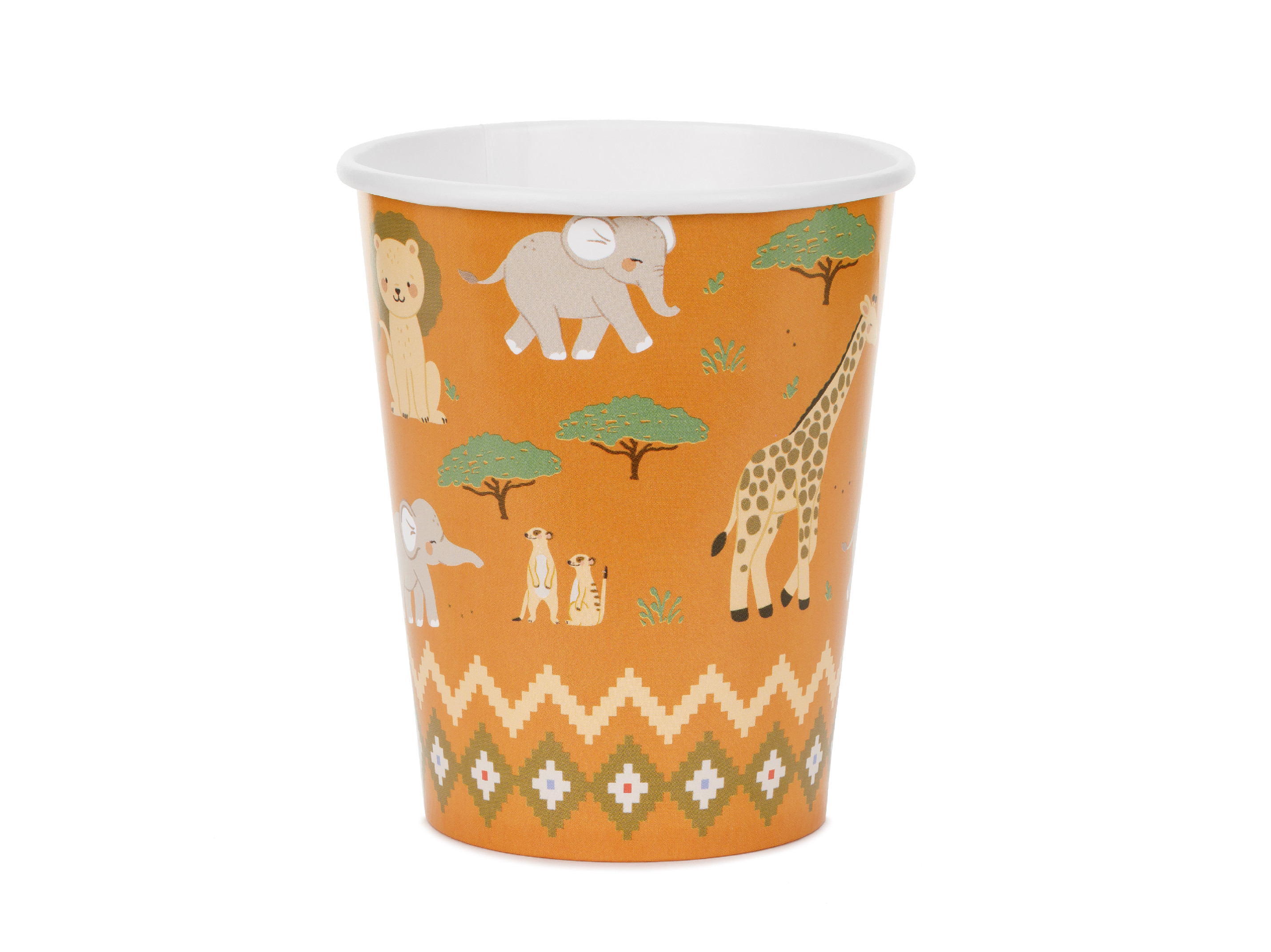 Levně Papírové kelímky - Safari 220 ml