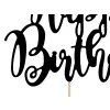 Ozdoba na tortu "Happy Birthday"