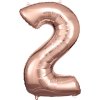35411 1 balonik foliovy narodeninove cislo 2 ruzovo zlaty 86 cm